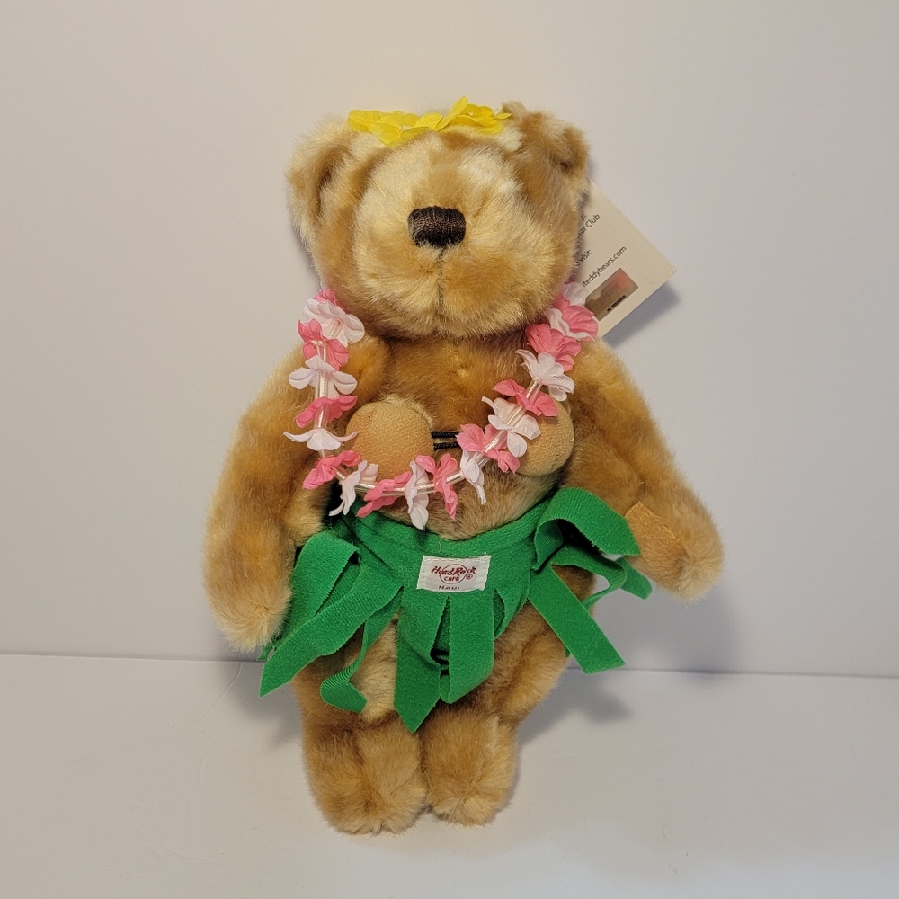 Hard Rock Cafe Maui Herrington Hula‎ Girl Bear Plush (2009)